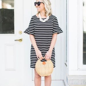 Jcrew Bell Sleeve Dress